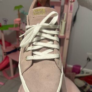 Keds Blush Pink Sneakers with White Laces